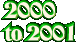 2000 to 2001